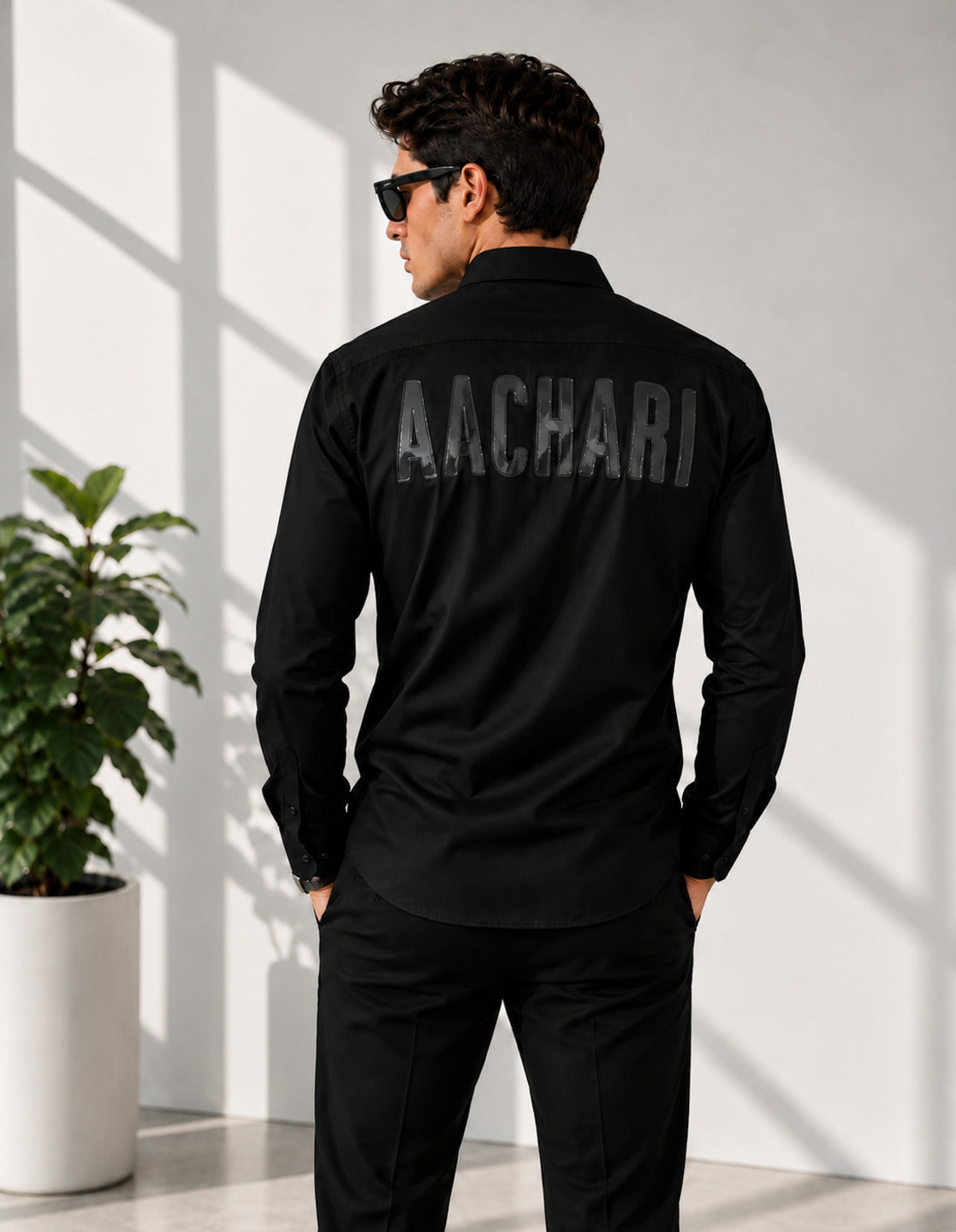 Black Full Sleeves Shirt