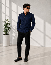 Signature Spark Navy blue Shirt