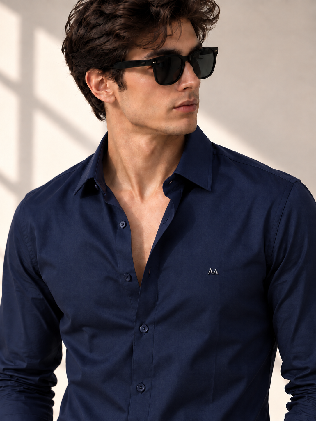 Signature classic Navy blue shirt