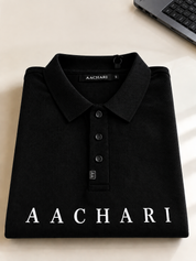 Black Signature Polo T-Shirt