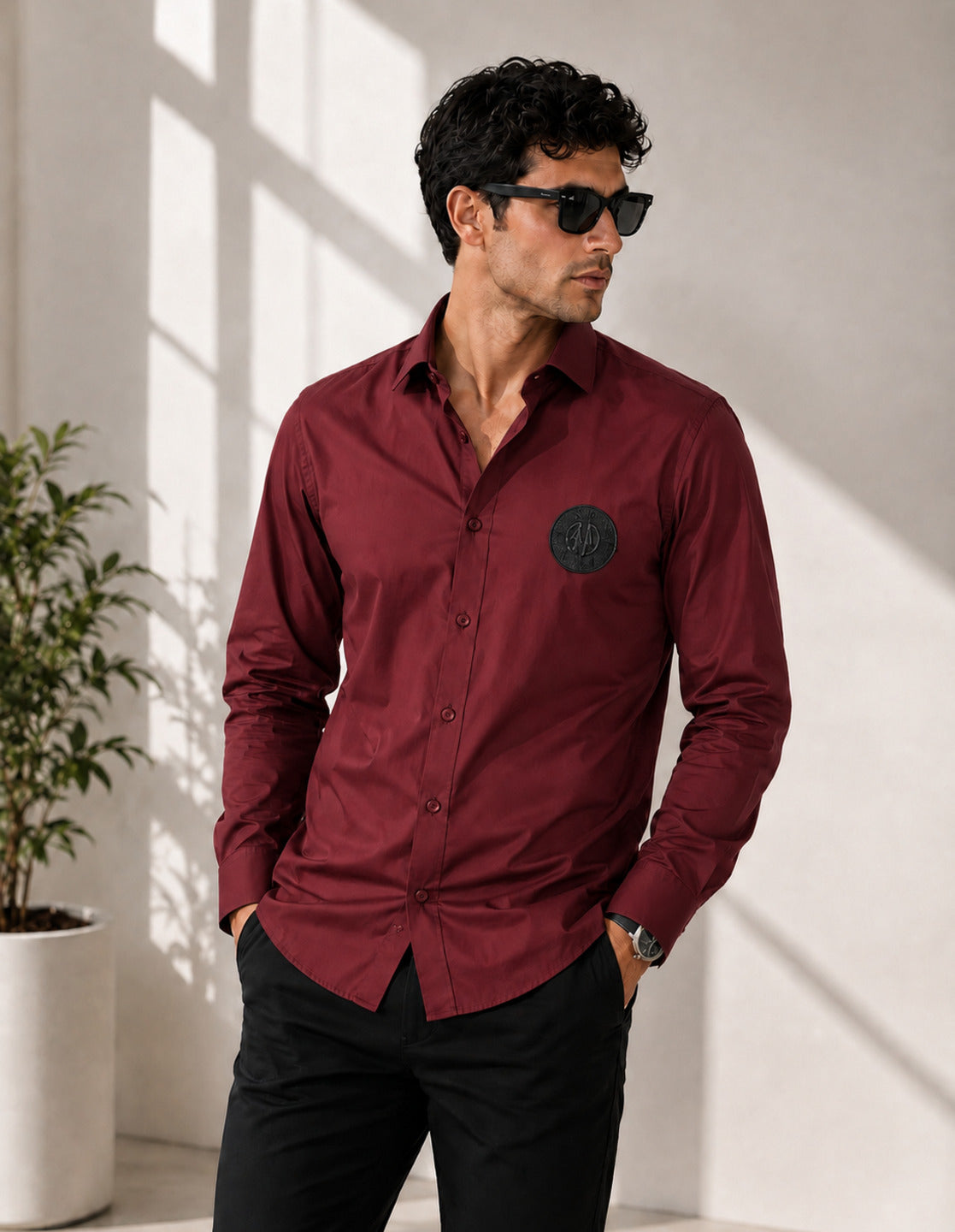 Signature Maroon Premium Shirt