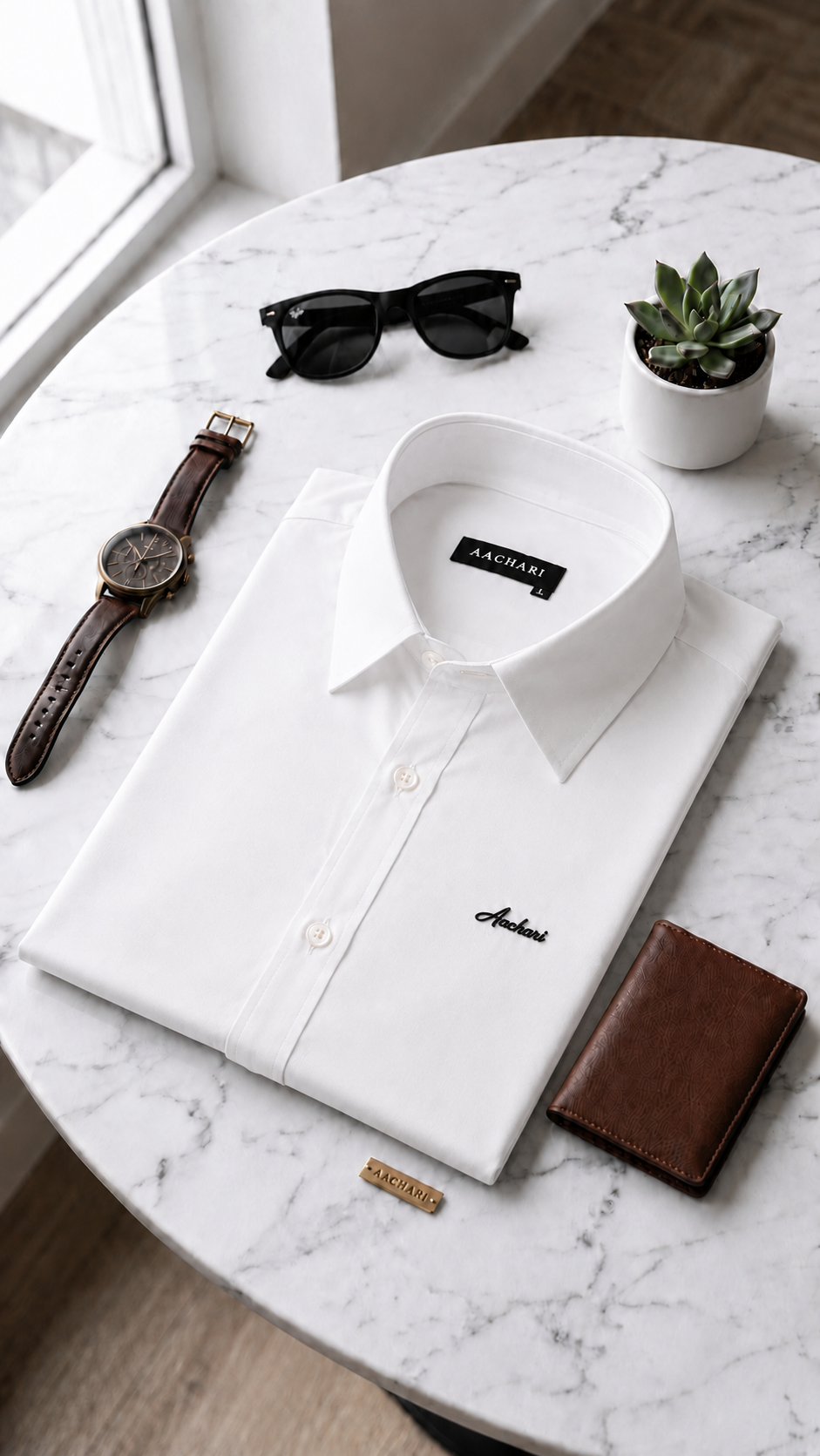 Classic All White Shirt
