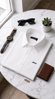 Classic All White Shirt