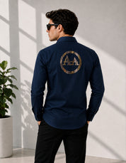 Signature Spark Navy blue Shirt