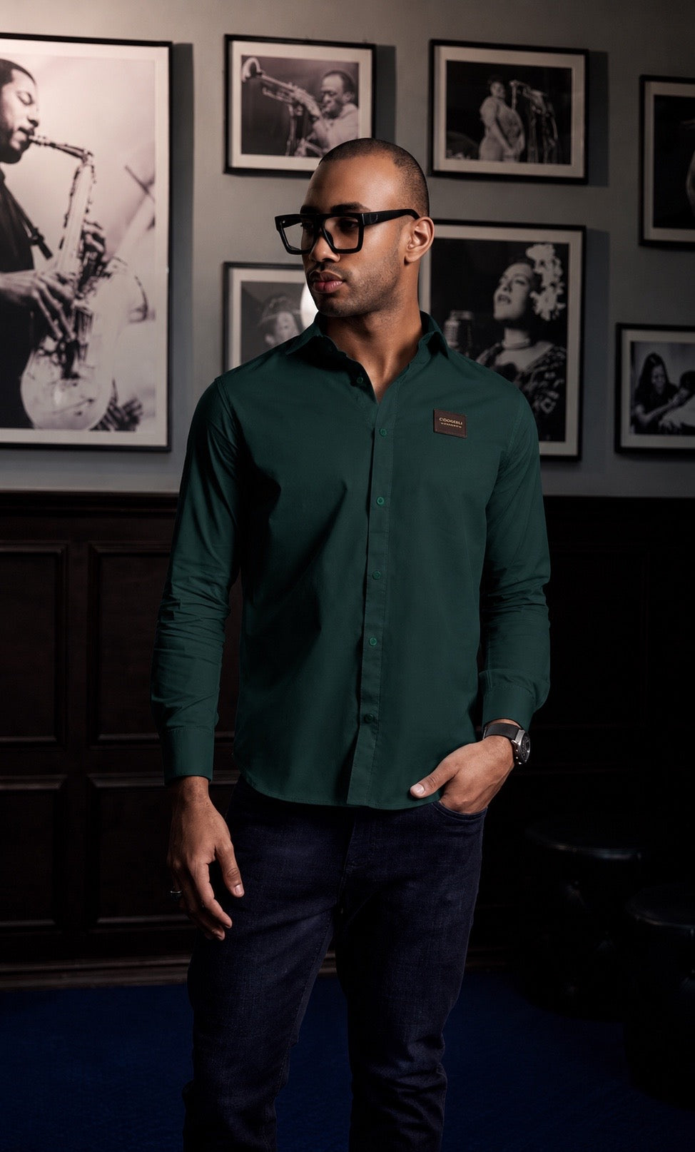 Full Sleeve Teal Shirt