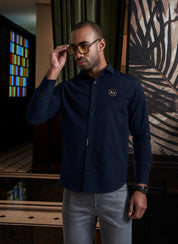 Signature Navy Blue Shirt