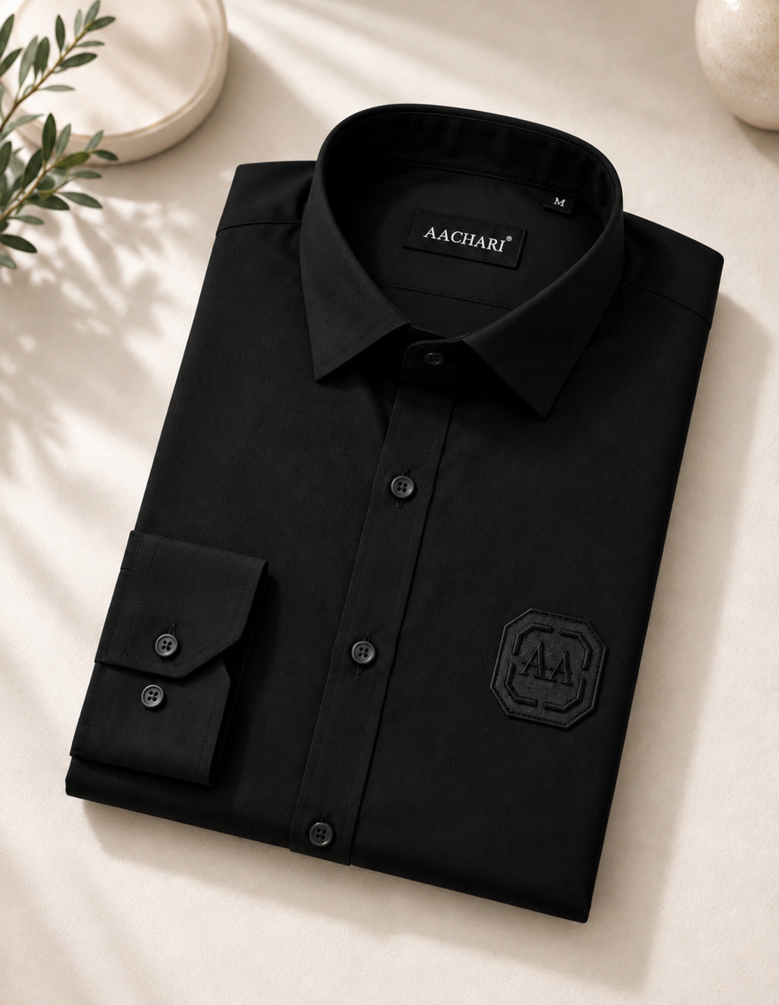 Black Signature Casual Shirt
