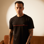 Aachari Red Strip T-shirt