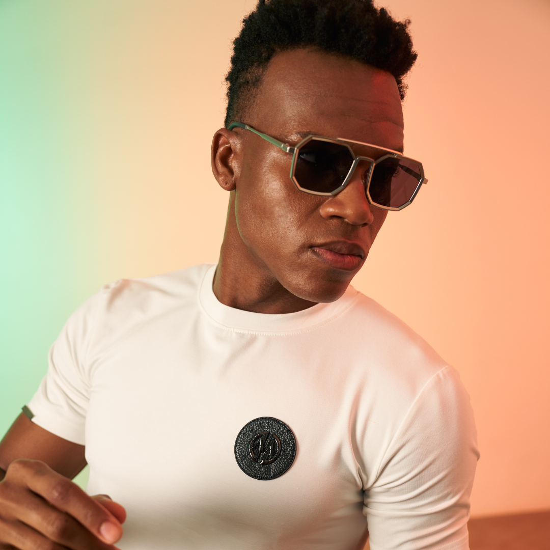 Premium White Emblem T-shirt