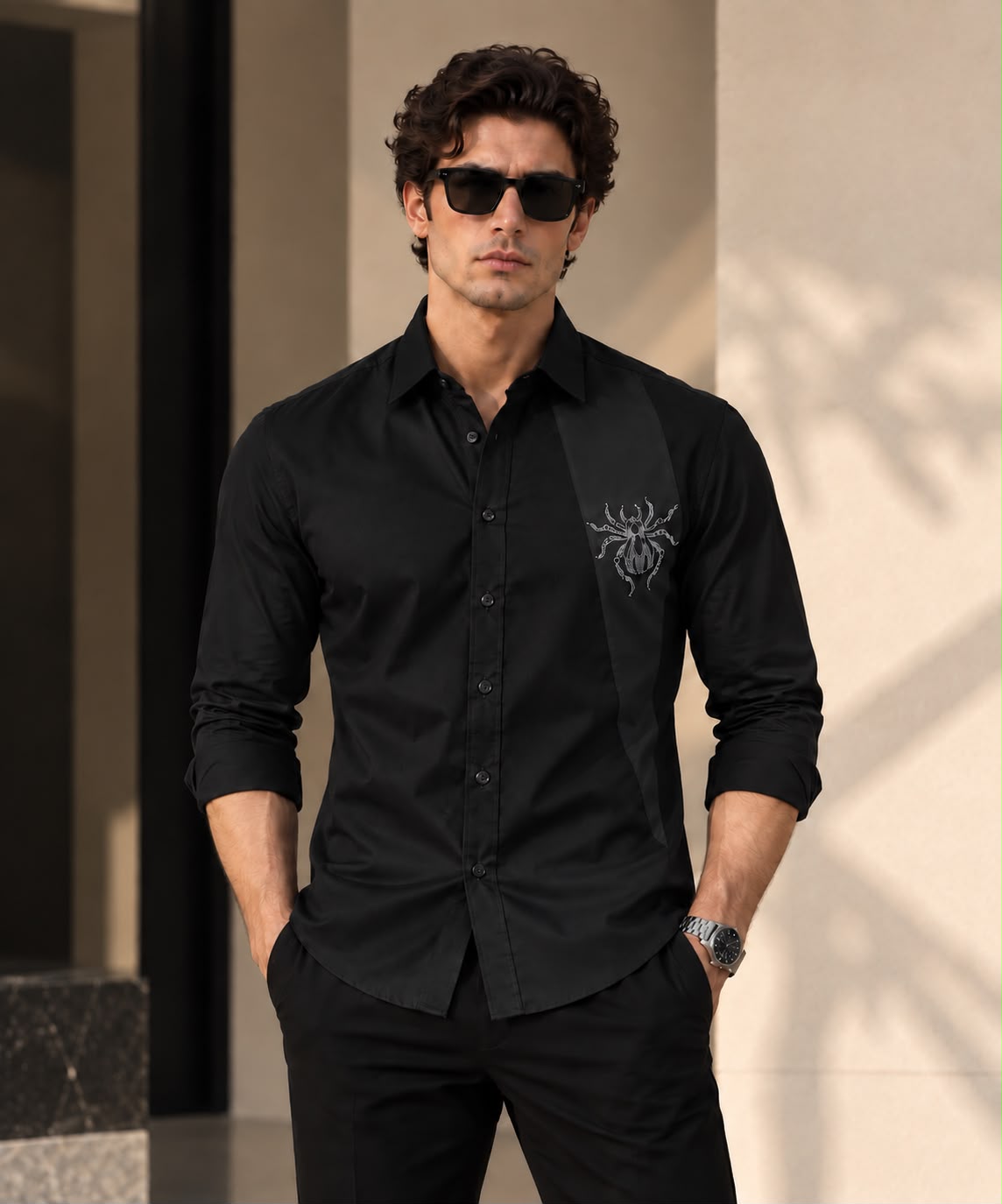 Spider Panel Shirt