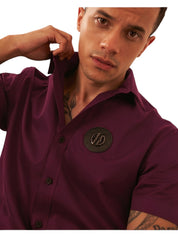 Wine short sleeve