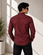 Signature Maroon Premium Shirt