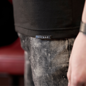 Aachari regular Black Tshirt