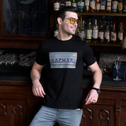 Aachari Signature Label Black T Shirt