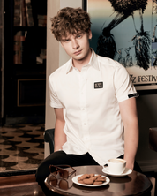 Aachari's Signature White Shirt