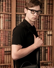 Classic Black Polo