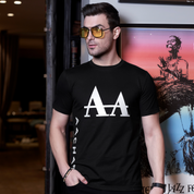 Radiant Glow Black T Shirt