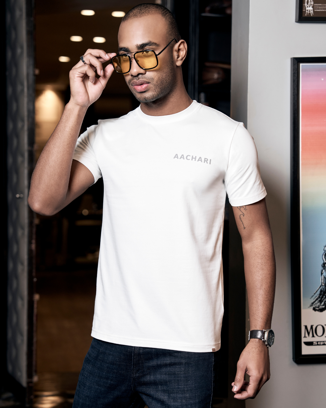Elegant White T Shirt
