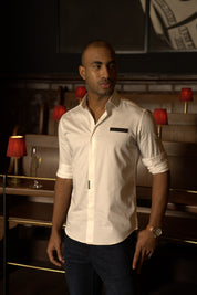 Signature emblem white Shirt