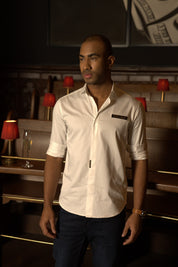 Signature emblem white Shirt