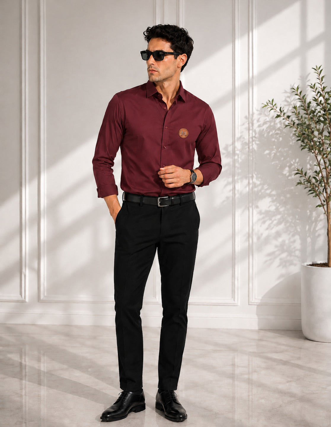 Classic Maroon Shirt