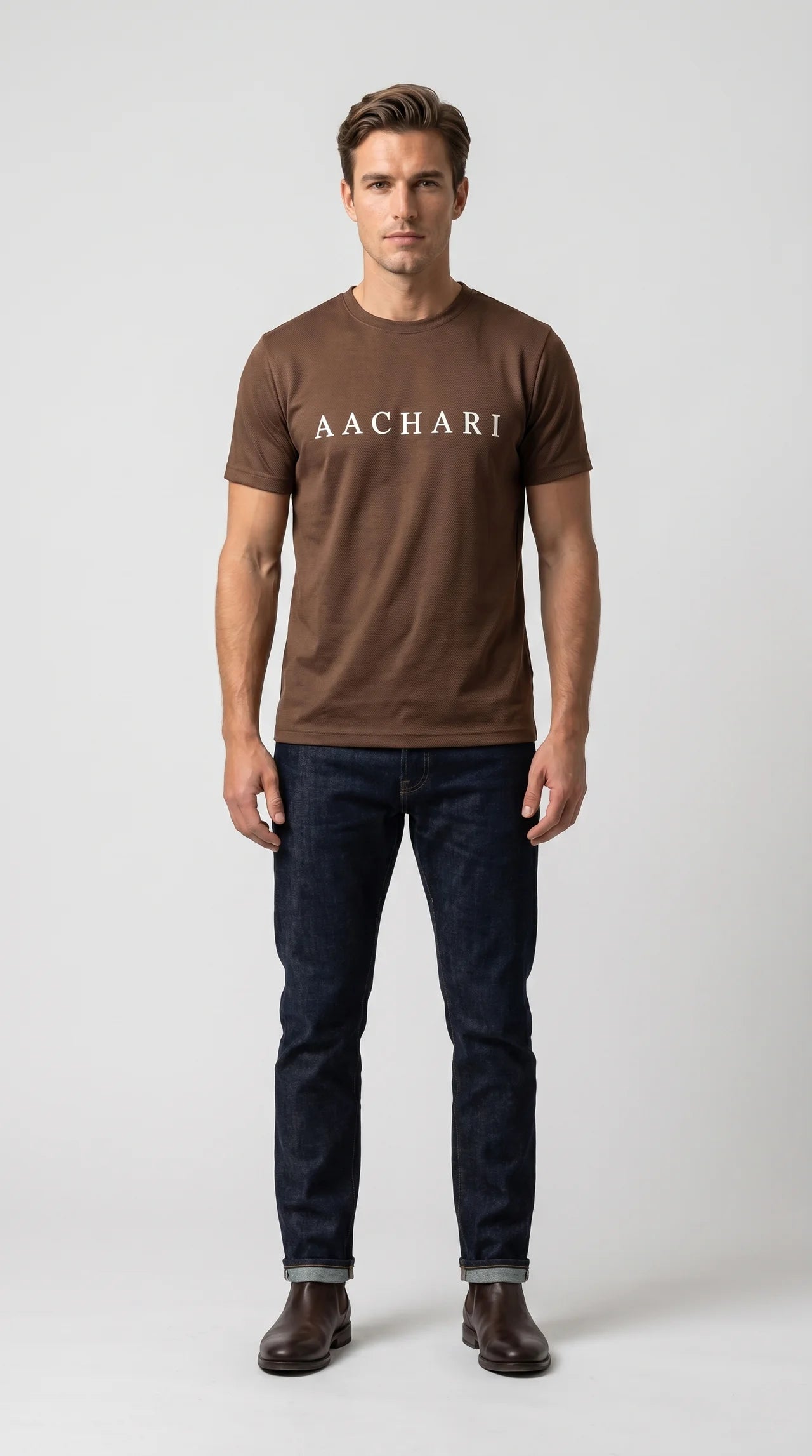 Brown Signature T-shirt