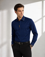 Timeless Elegance Blue Shirt
