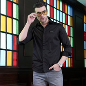 Aachari Classic Black Shirt