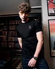Men's Classic Fit  Black T Shirt