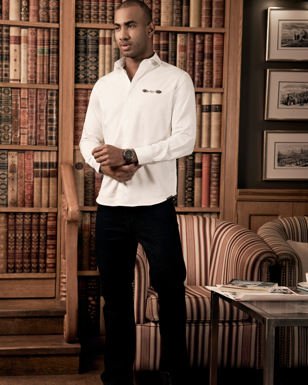 Redefined Men's White Shirt