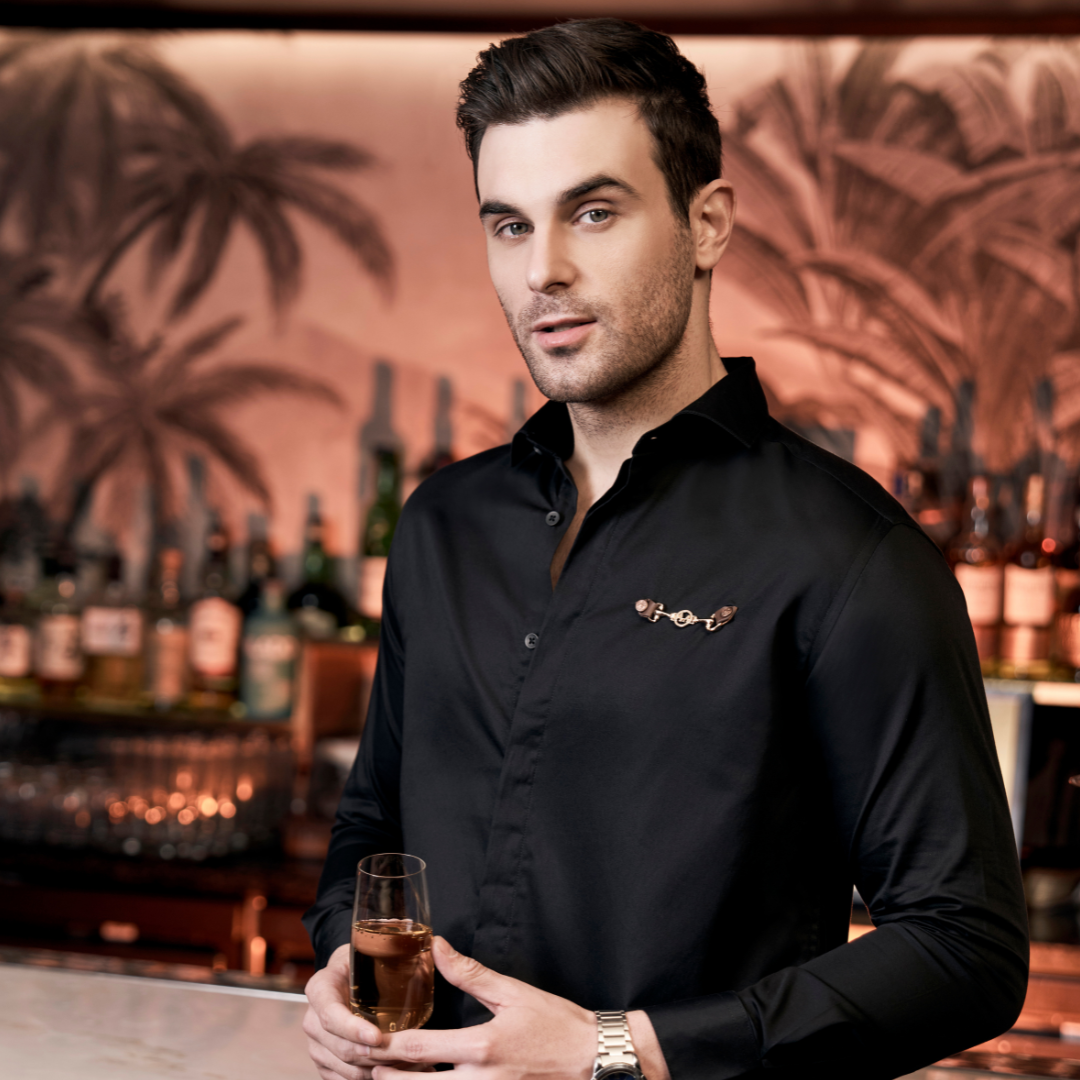 Redefined Men's Black Shirt