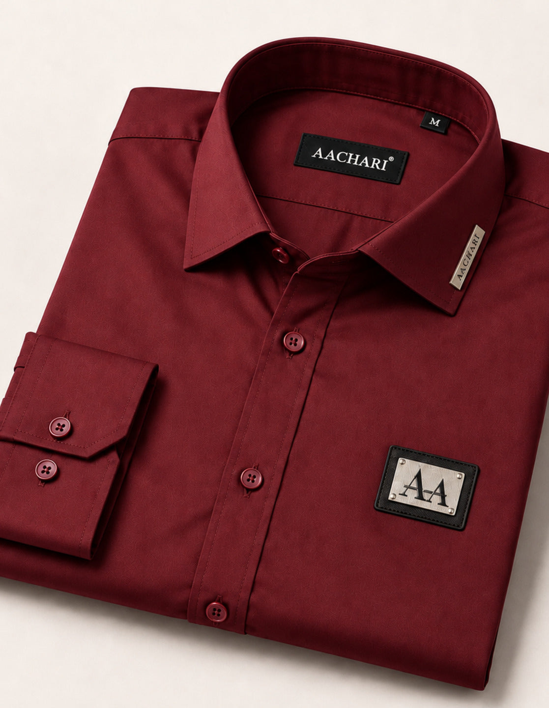 Signature Maroon Luxury Shirt