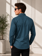 Signature Teal Luxury Shirt