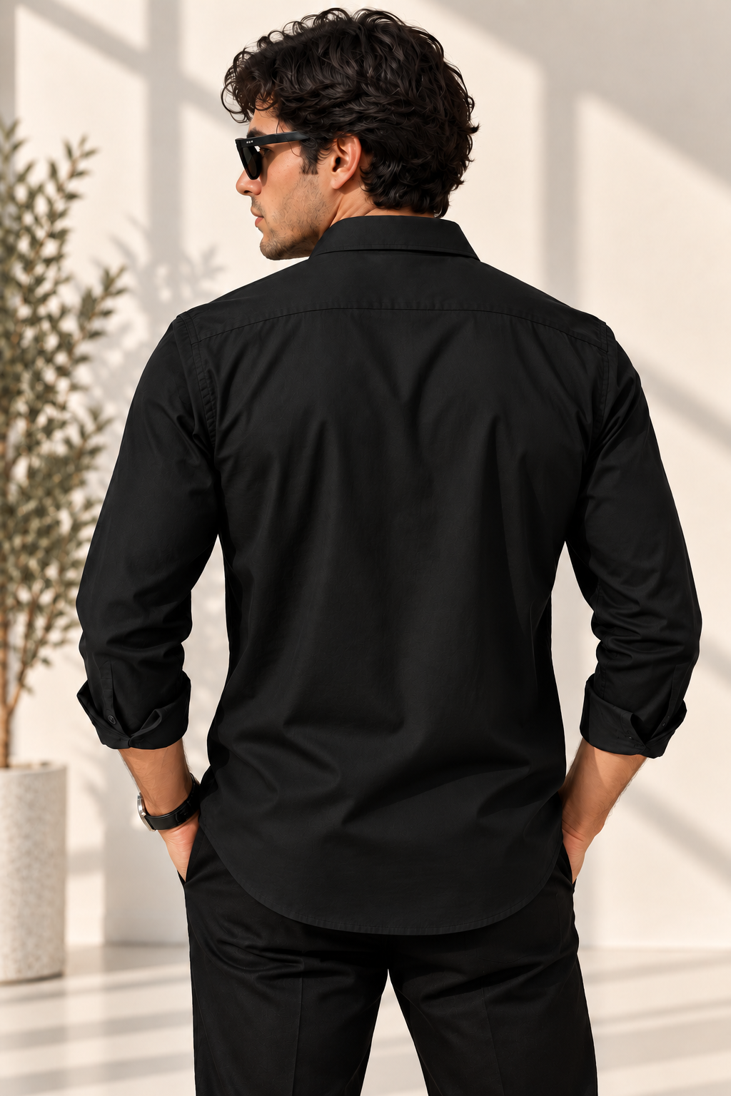Double panel shirt