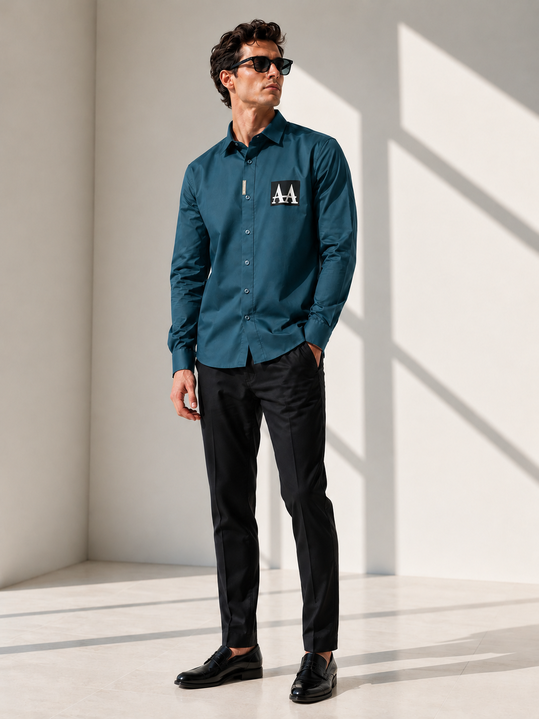 Timeless Elegant green Shirt