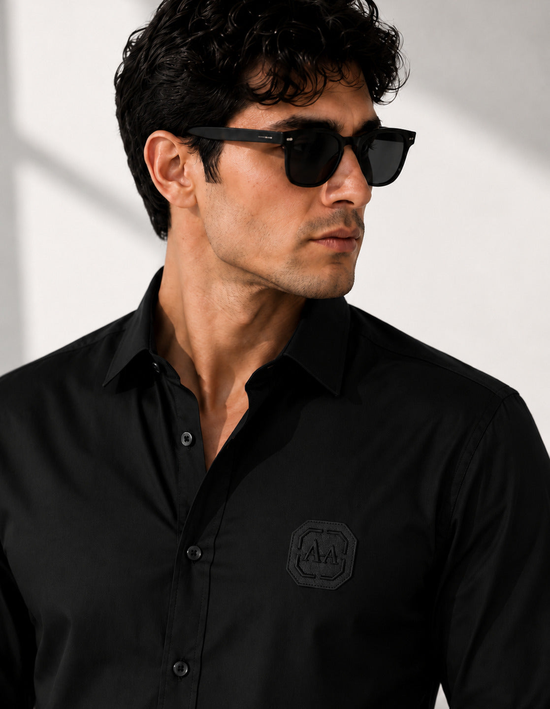 Black Signature Casual Shirt