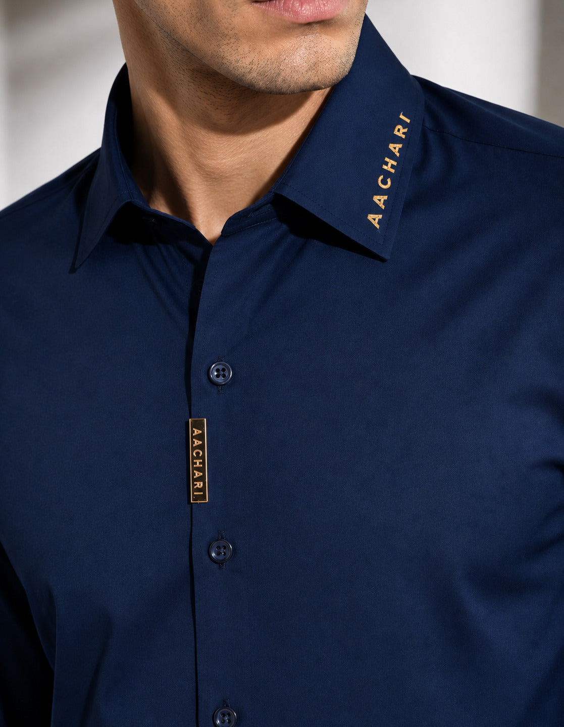 Timeless Elegance Blue Shirt