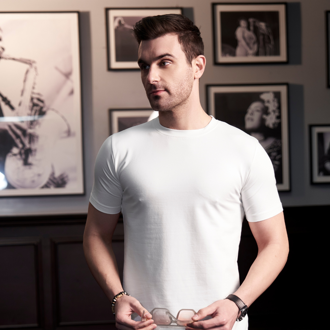 Aachari Classic Ivory Tshirt