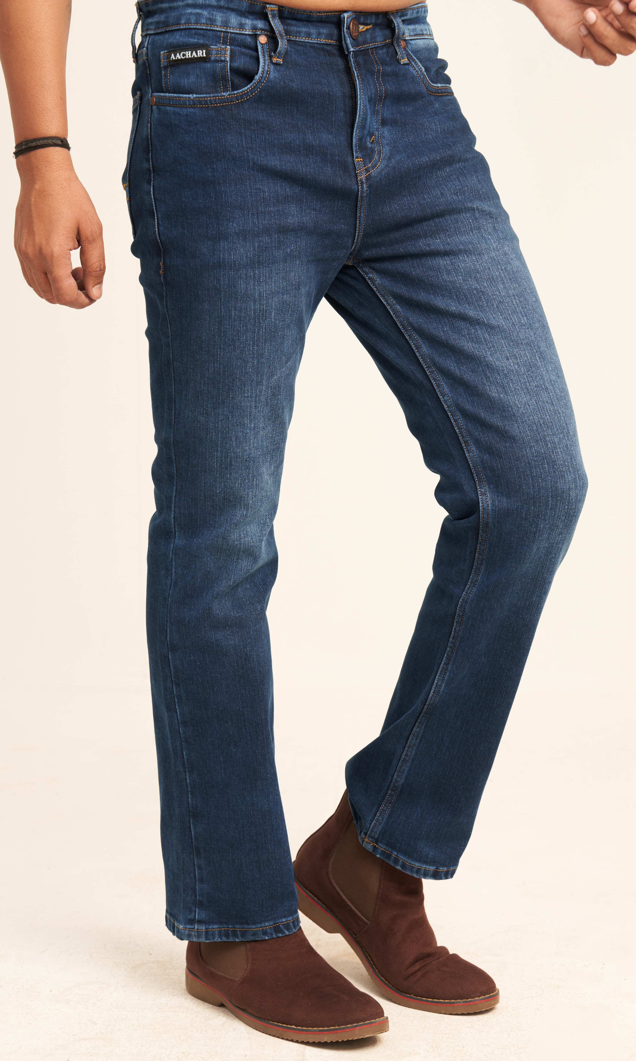 Aachari Classic Blue Bootcut