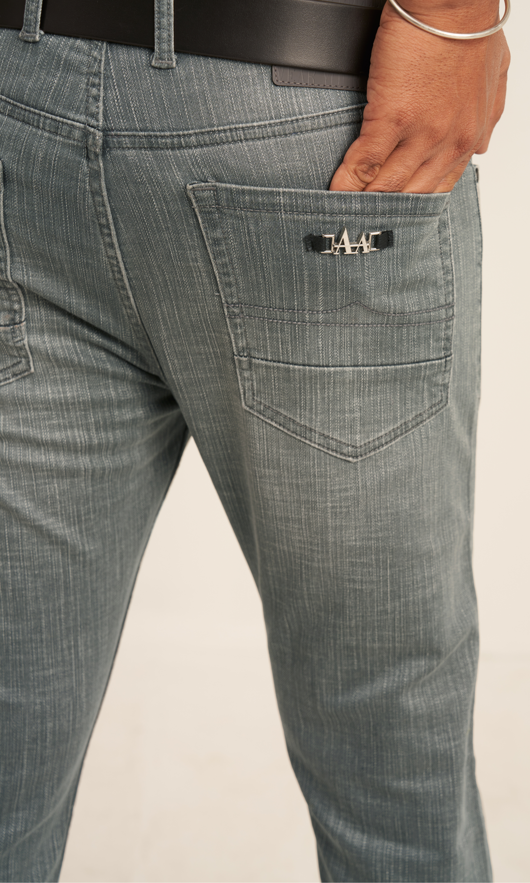 Aachari's Frost Grey Denim