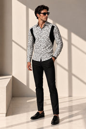 Over the shoulder Printed shirt