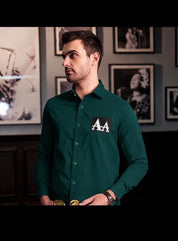 Timeless Elegant green Shirt