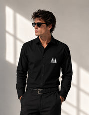 Classic Style Black Shirt