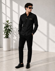 Aachari Signature Spark Black Shirt