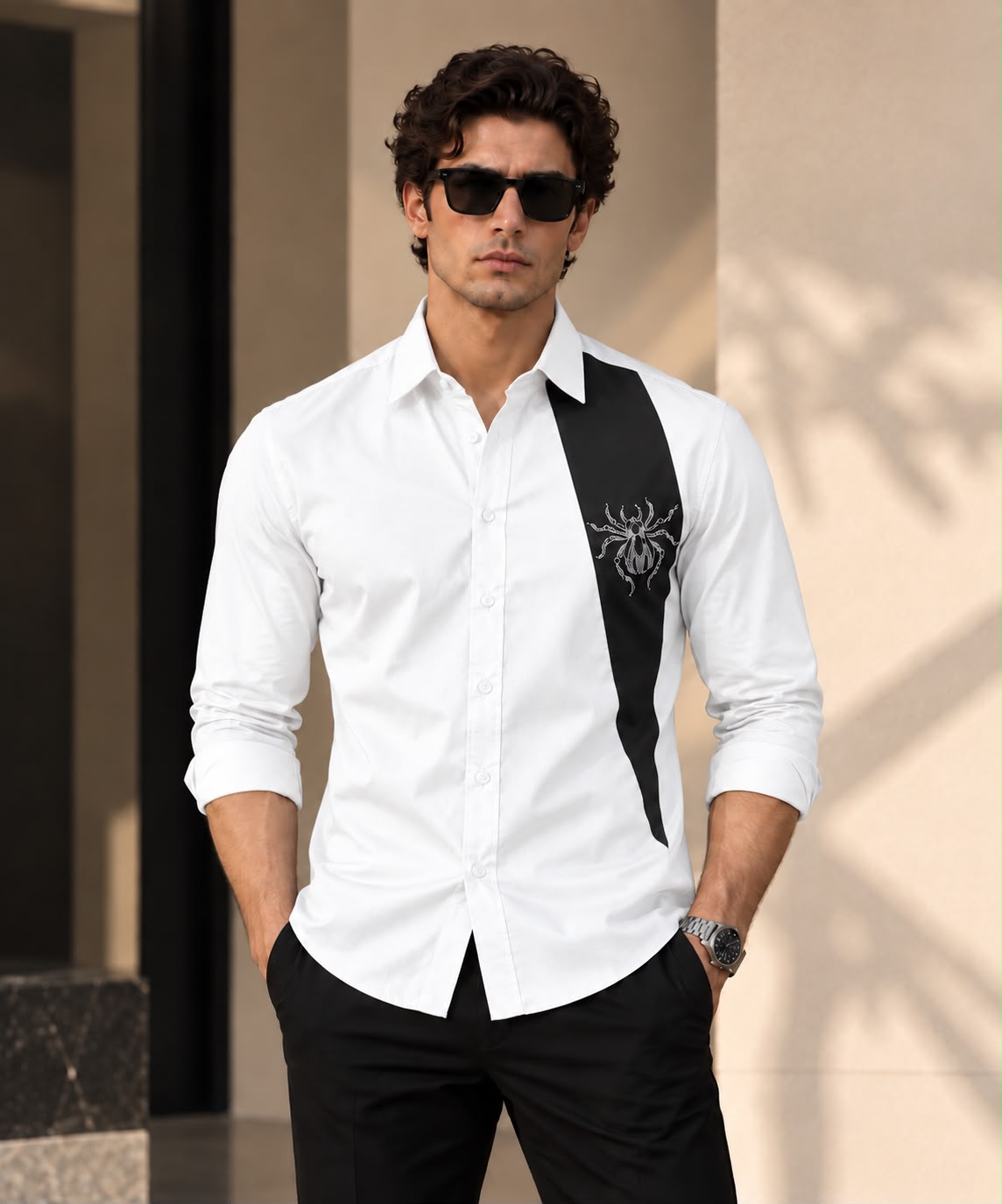 Spider Panel Shirt
