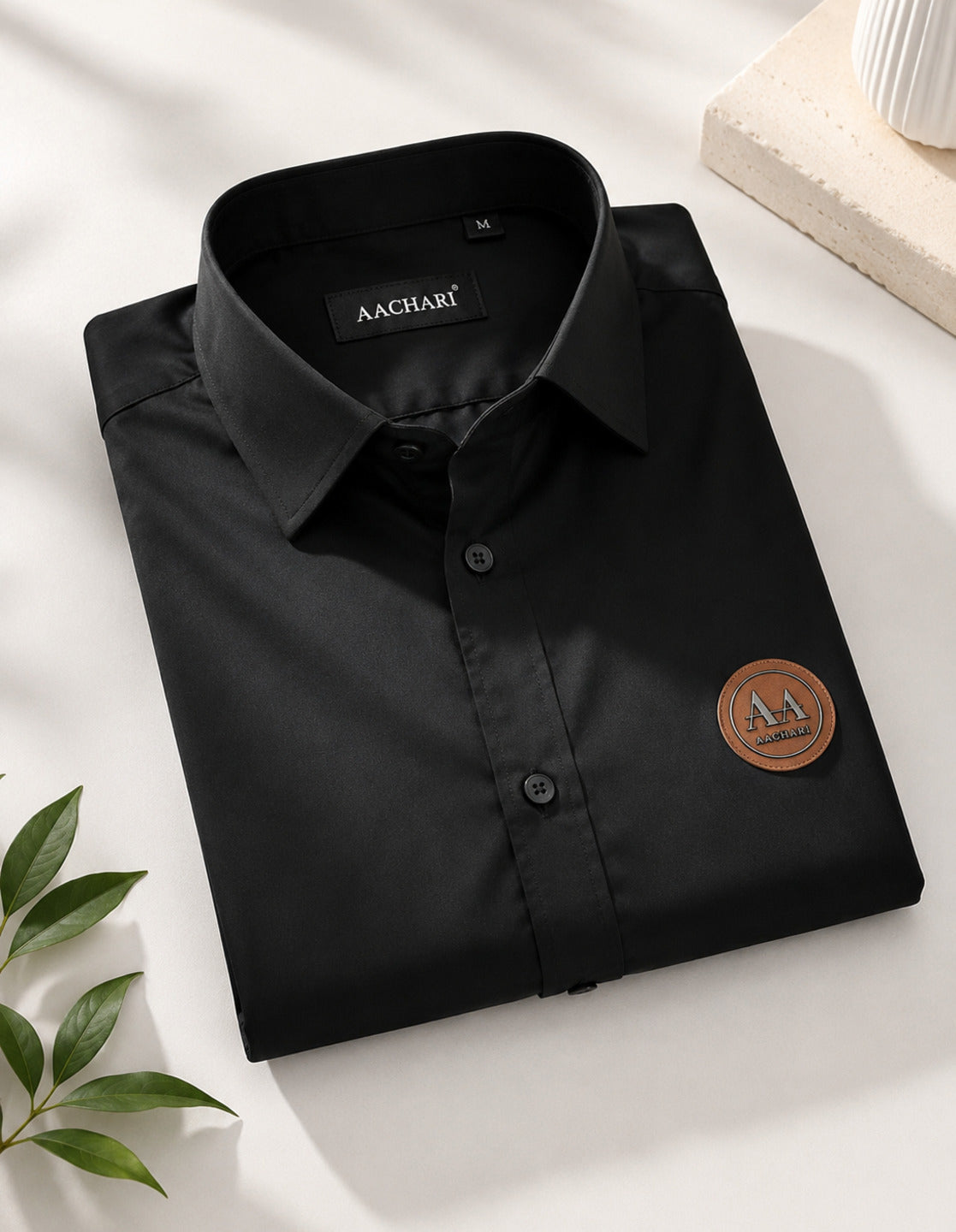 Classic Black Shirt Full Sleeve