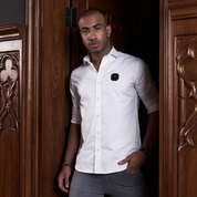 Aachari Signatute White Shirt