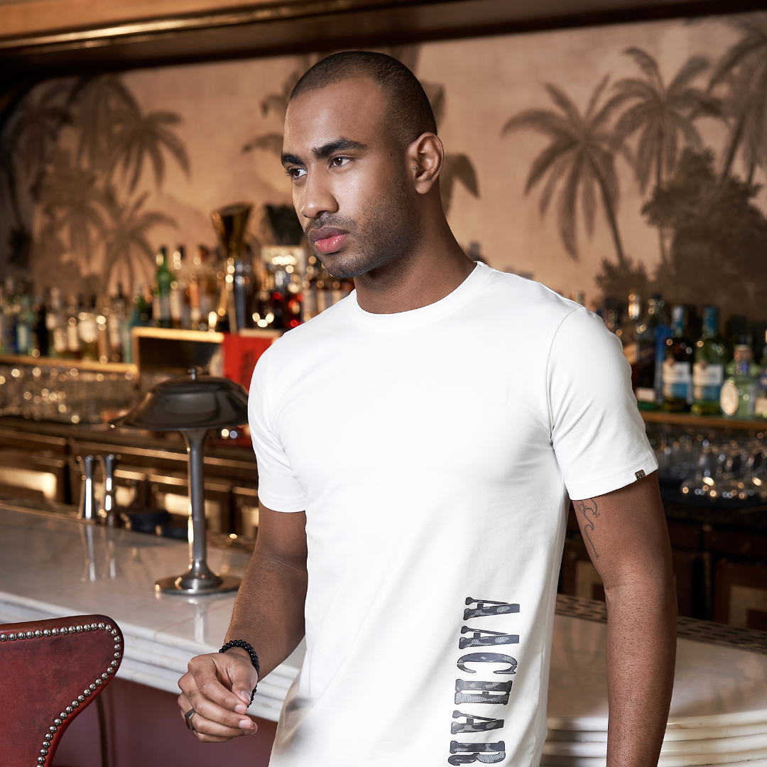 Men's Regular White T-shirt