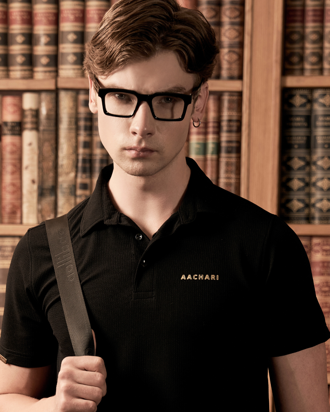 Classic Black Polo