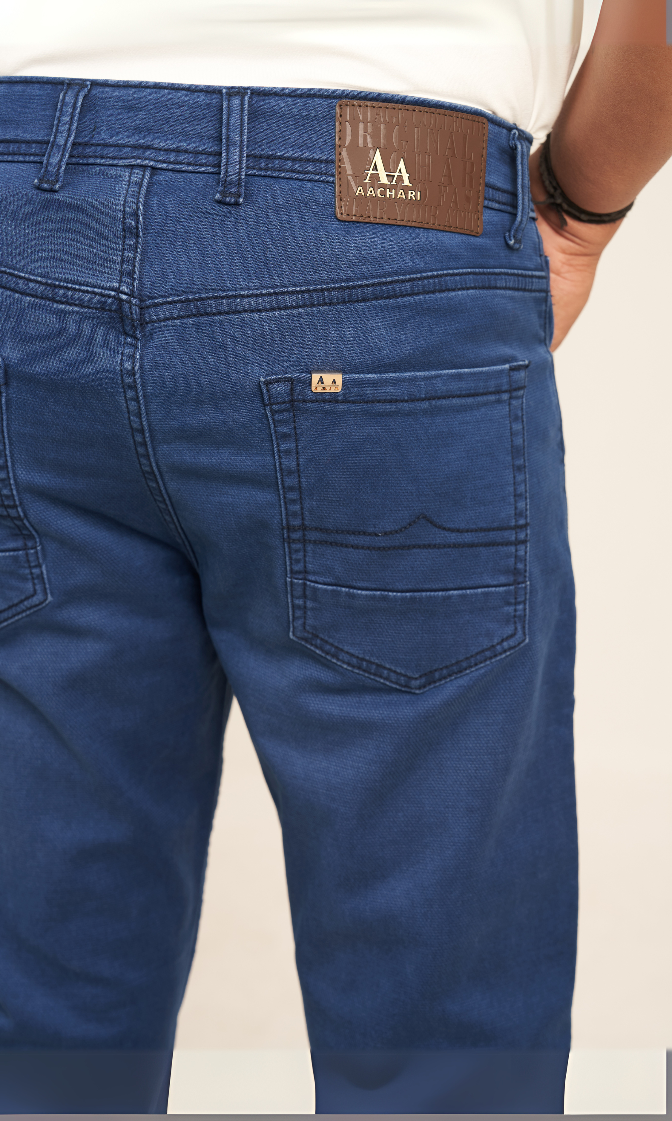 Aachari's Royal Navy Denim